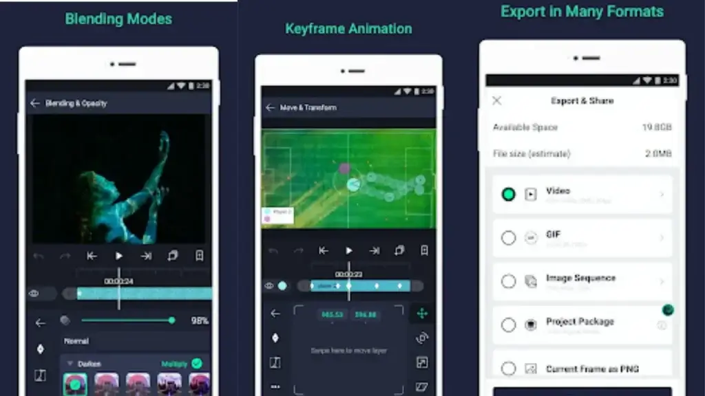 Advanced animation techniques in Alight Motion